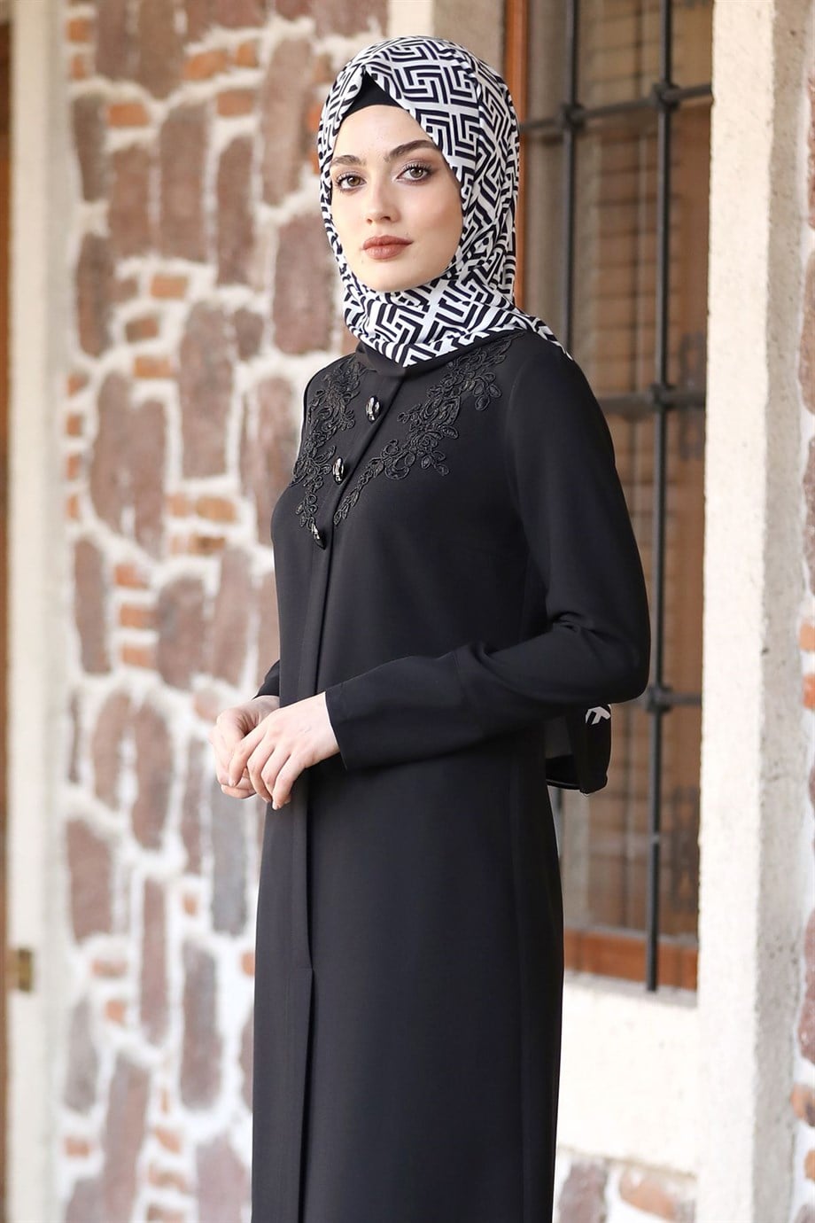Zümra Tesettür Takım Siyah