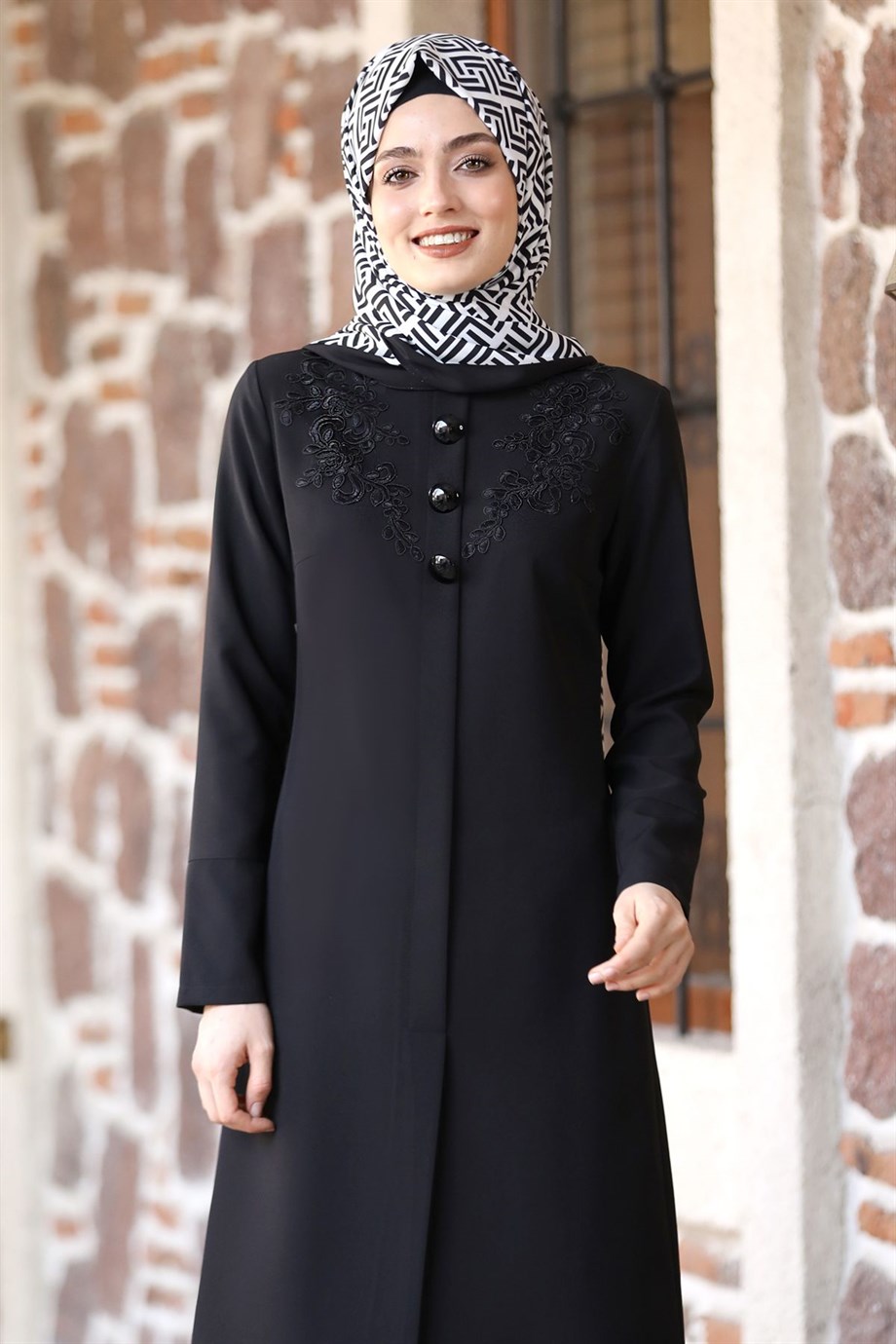 Zümra Tesettür Takım Siyah