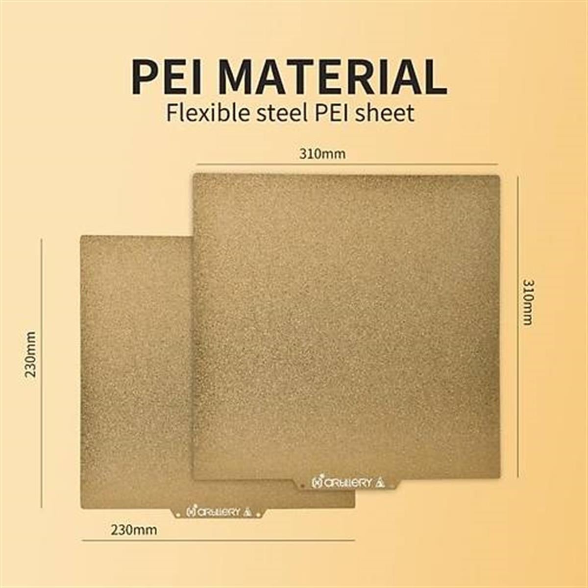Artillery Esnek Çelik Manyetik PEI Tabla 230x230mm