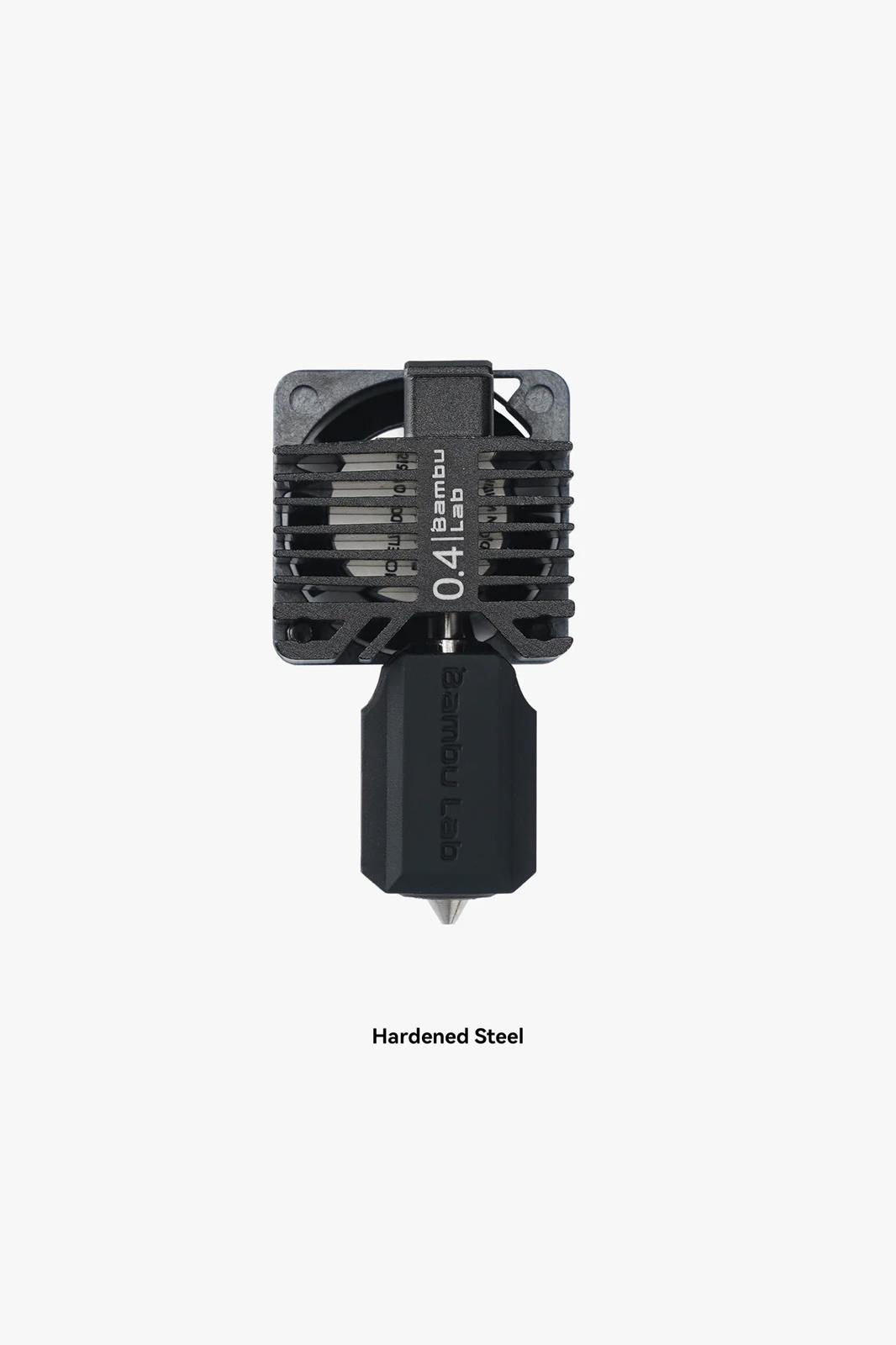 Bambu Lab Complete Hotend Assembly With Hardened Steel Nozzle 0.4 mm  X1C