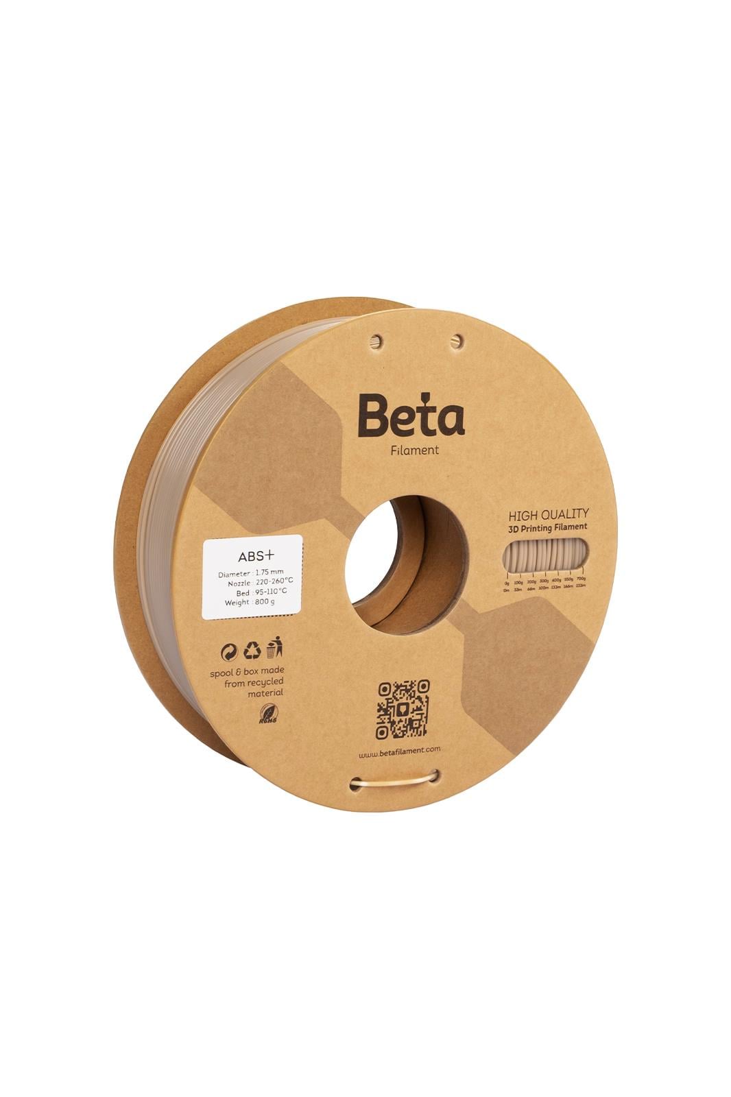 Beta ABS+ Filament Dark Skin