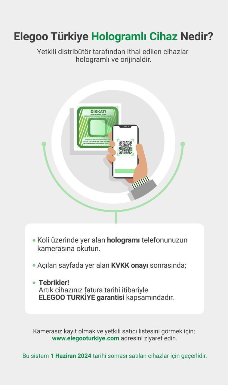 ELEGOO Centauri Carbon 2 Combo 3D Yazıcı (Ön Sipariş)