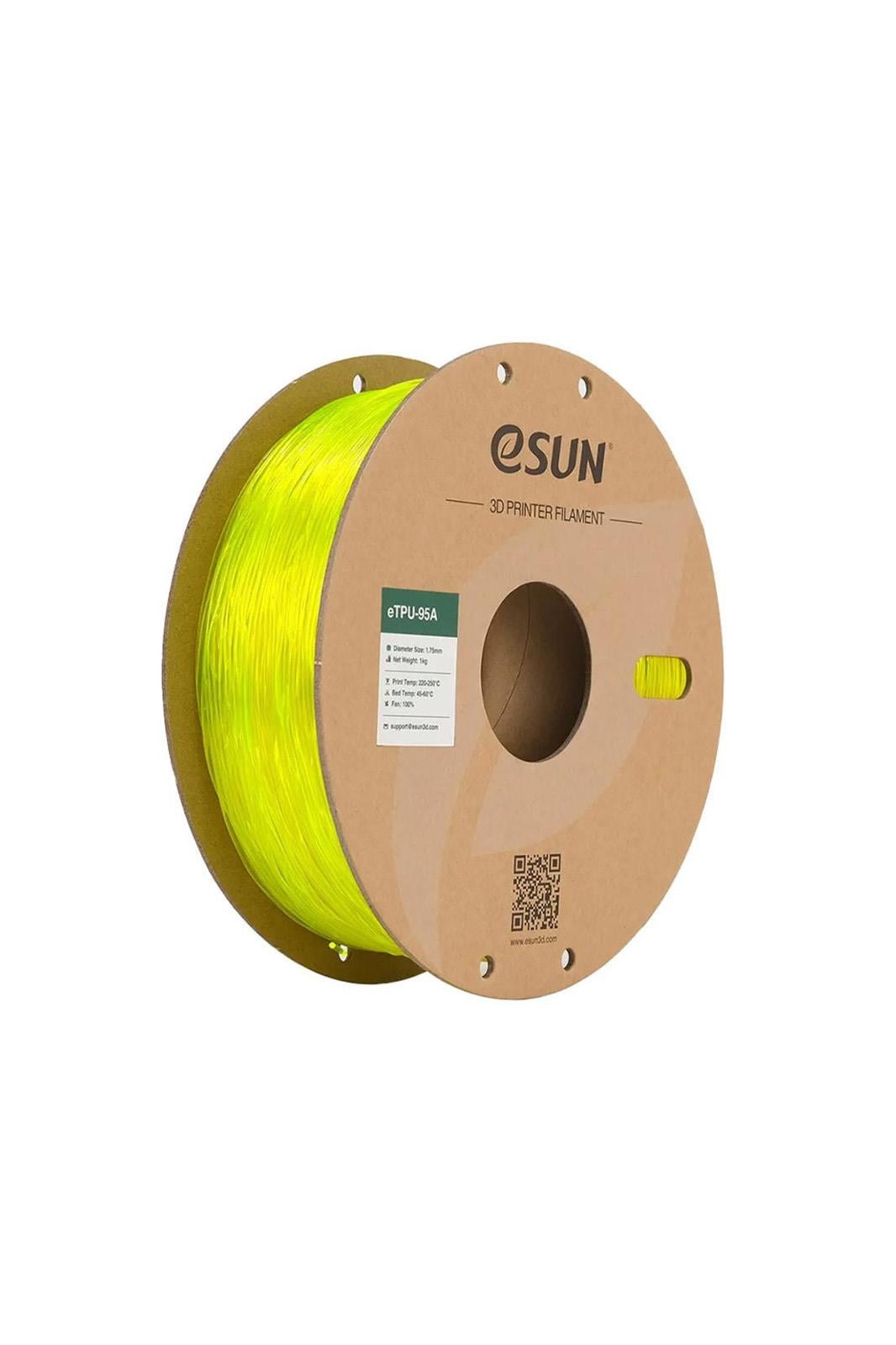 Esun eTPU-95A Filament Antibacteria Sarı