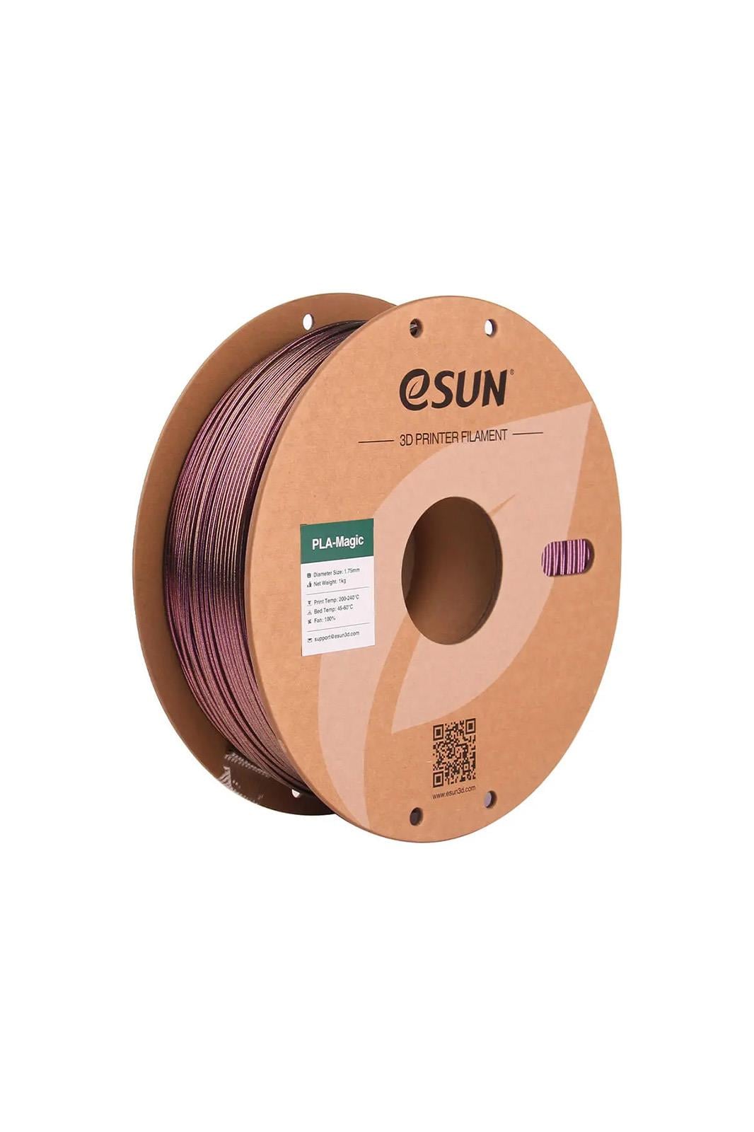 Esun PLA-Silk Magic Filament Dark Twinkling Purple