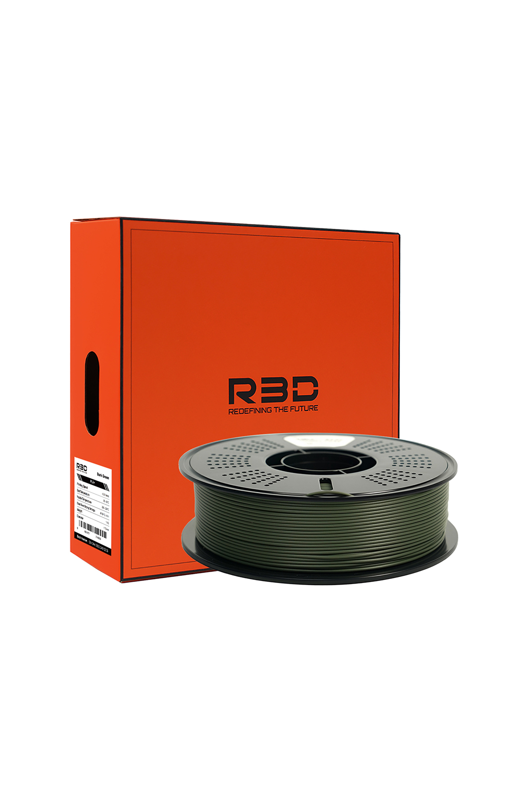 R3D PLA+ Filament Dark Green