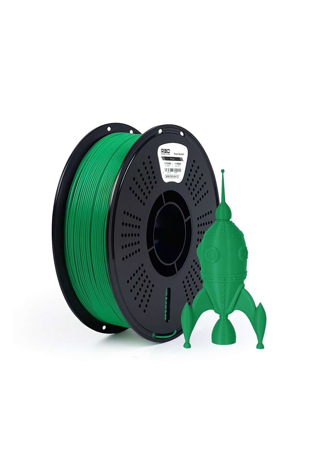 R3D PLA+ Filament Tea Green