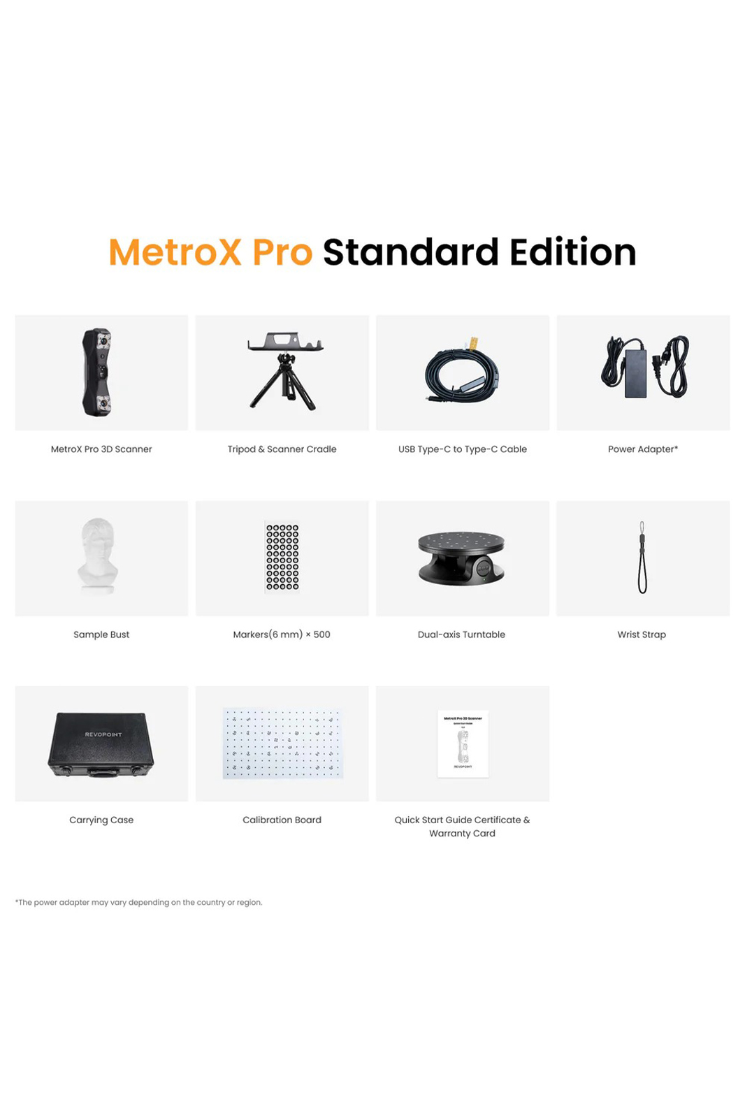 Revopoint MetroX Pro Standart Edition 3D Tarayıcı