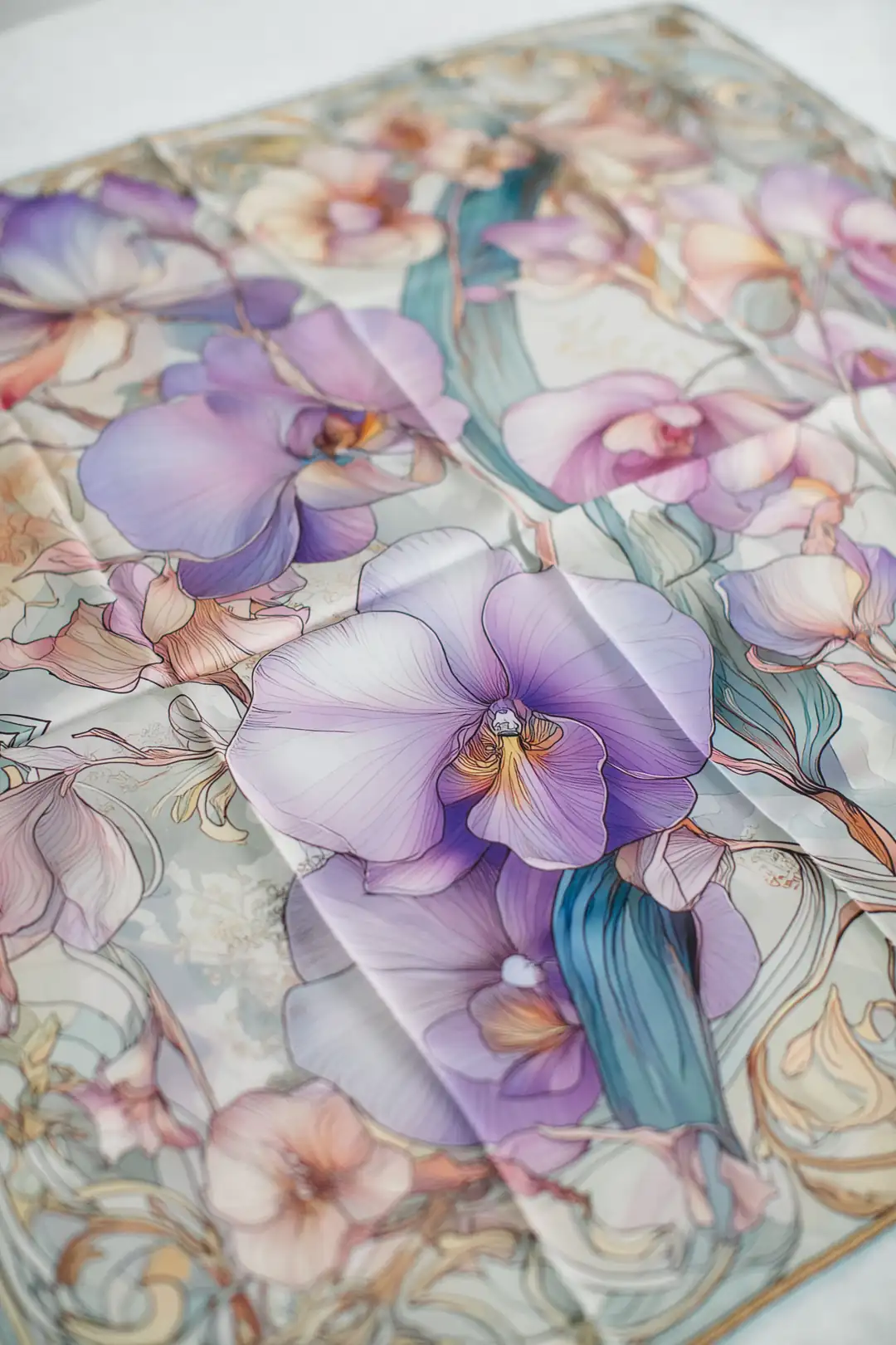 Rêve d’Améthyste İpek Fular