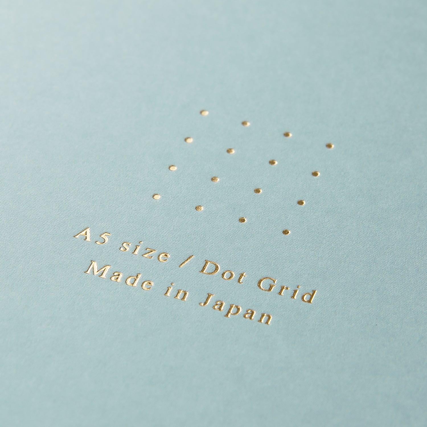 Midori Ring Notebook A5 Color Dotted Noktalı Defter Blue