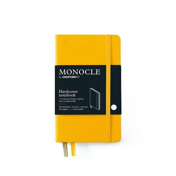 Leuchtturm1917 x Monocle Limited Edition Defter A6,  Sert Kapak, 192 Noktalı Sayfa Yellow 363365