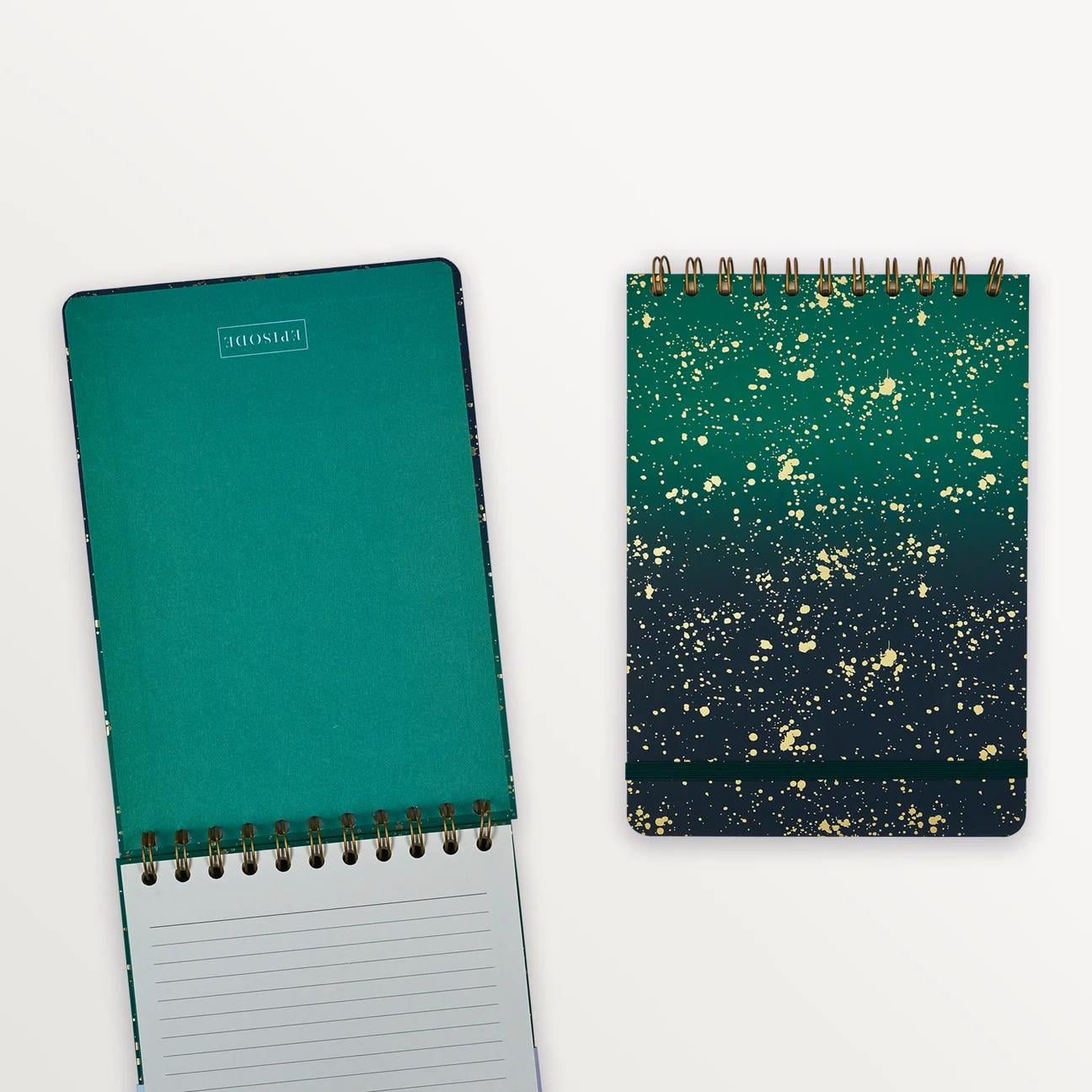 Episode A5 Spiralli Ombre 100 Yp. Defter - Green Ombre