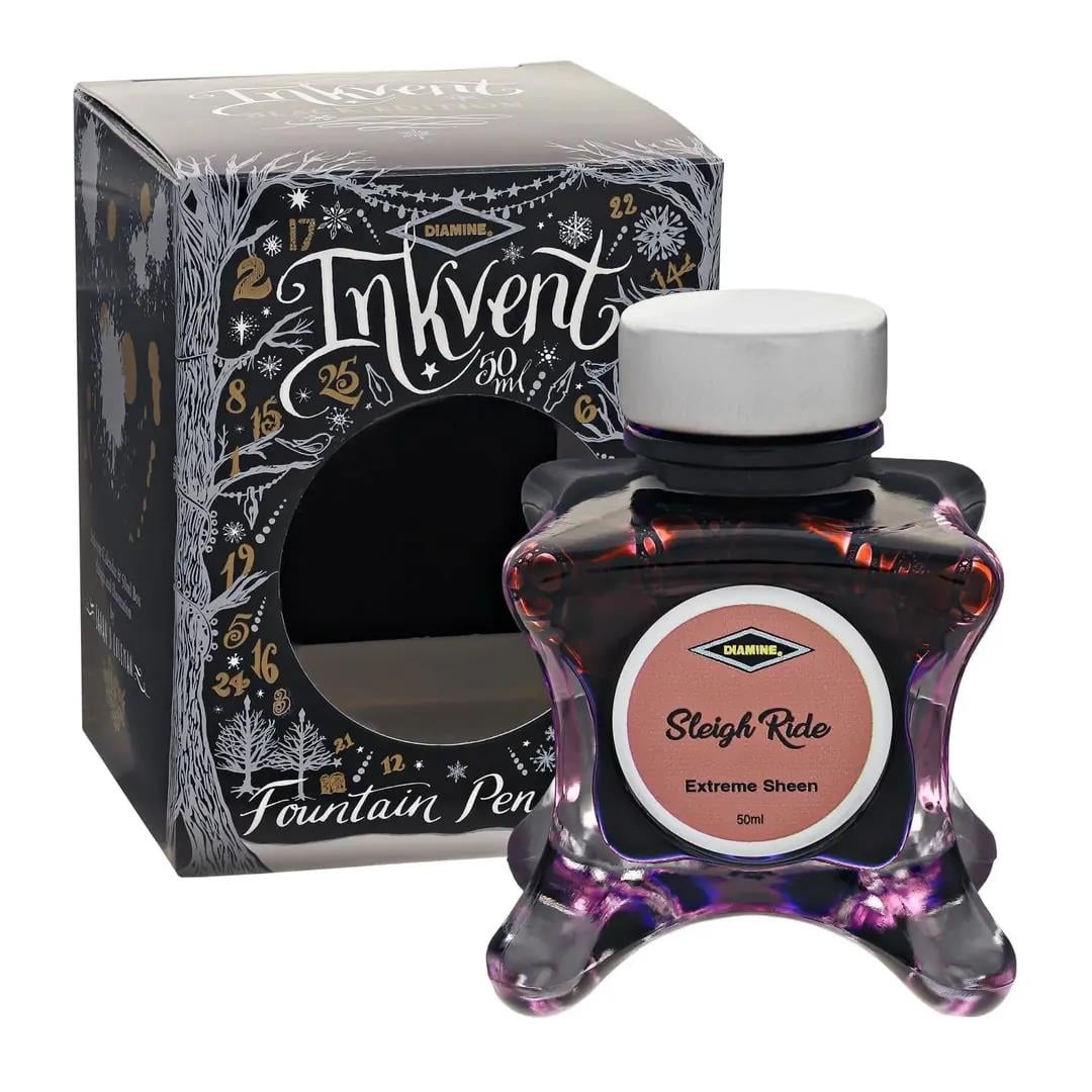 Diamine Inkvent Black Edition Collection Şişe Mürekkep 50ml Sleigh Ride