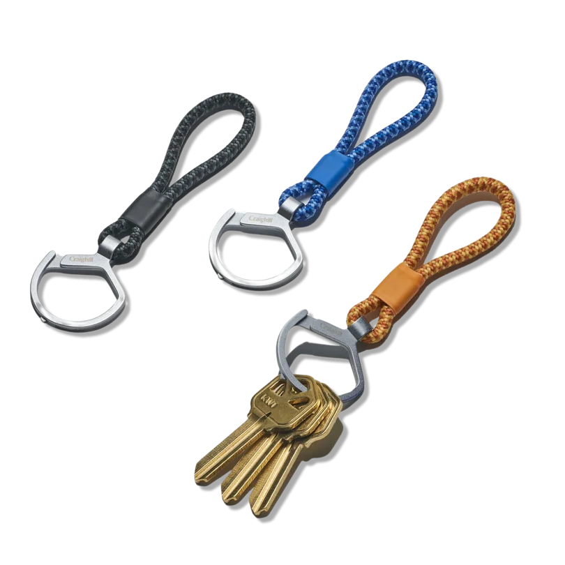 Craighill Rope Split Ring Anahtarlık - Turuncu