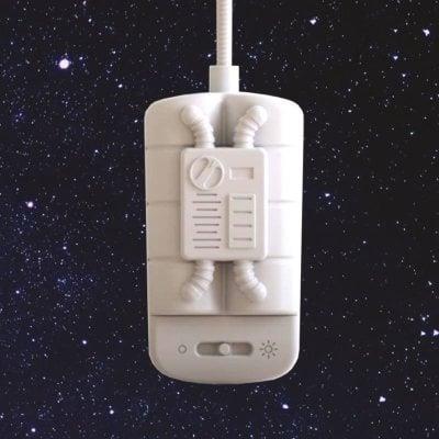 İf  Işıklı & Özel Kutusunda  Kitap Ayracı SPACEMAN