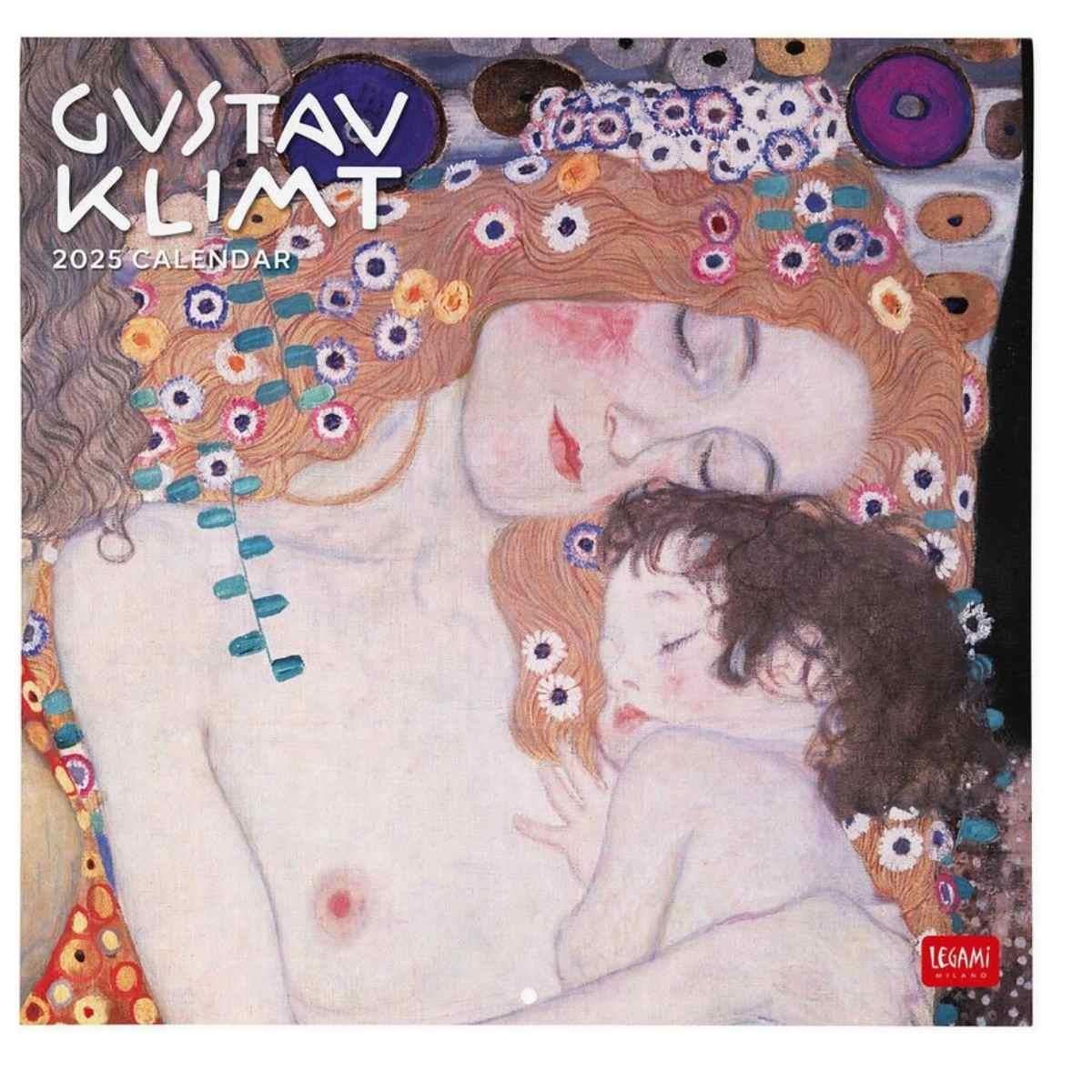Legami 2025 30 x 29 cm Duvar Takvimi Gustav Klimt