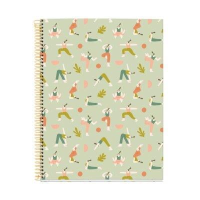 Miquelrius A4 70gsm 100 Yaprak Telli Kareli Leaves in the Wind Defter