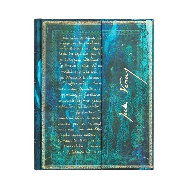 Paperblanks Verne, Twenty Thousand Leagues Sert Kapak 18x23 cm Çizgili Defter PB6490-9