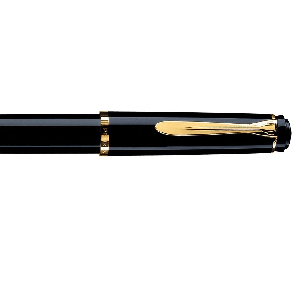 Pelikan Classic Series M200 Black Fountain Pen Dolma Kalem F Uç