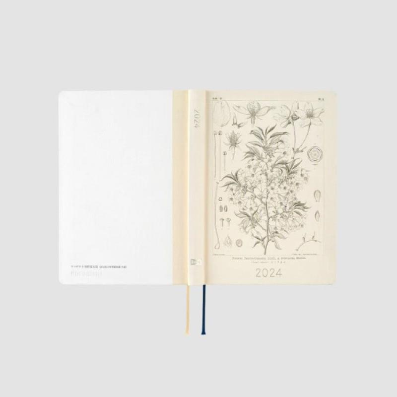 Hobonichi Techo HON A6 Japanese Edition 2024 Tomitaro Makino: Yamazakura