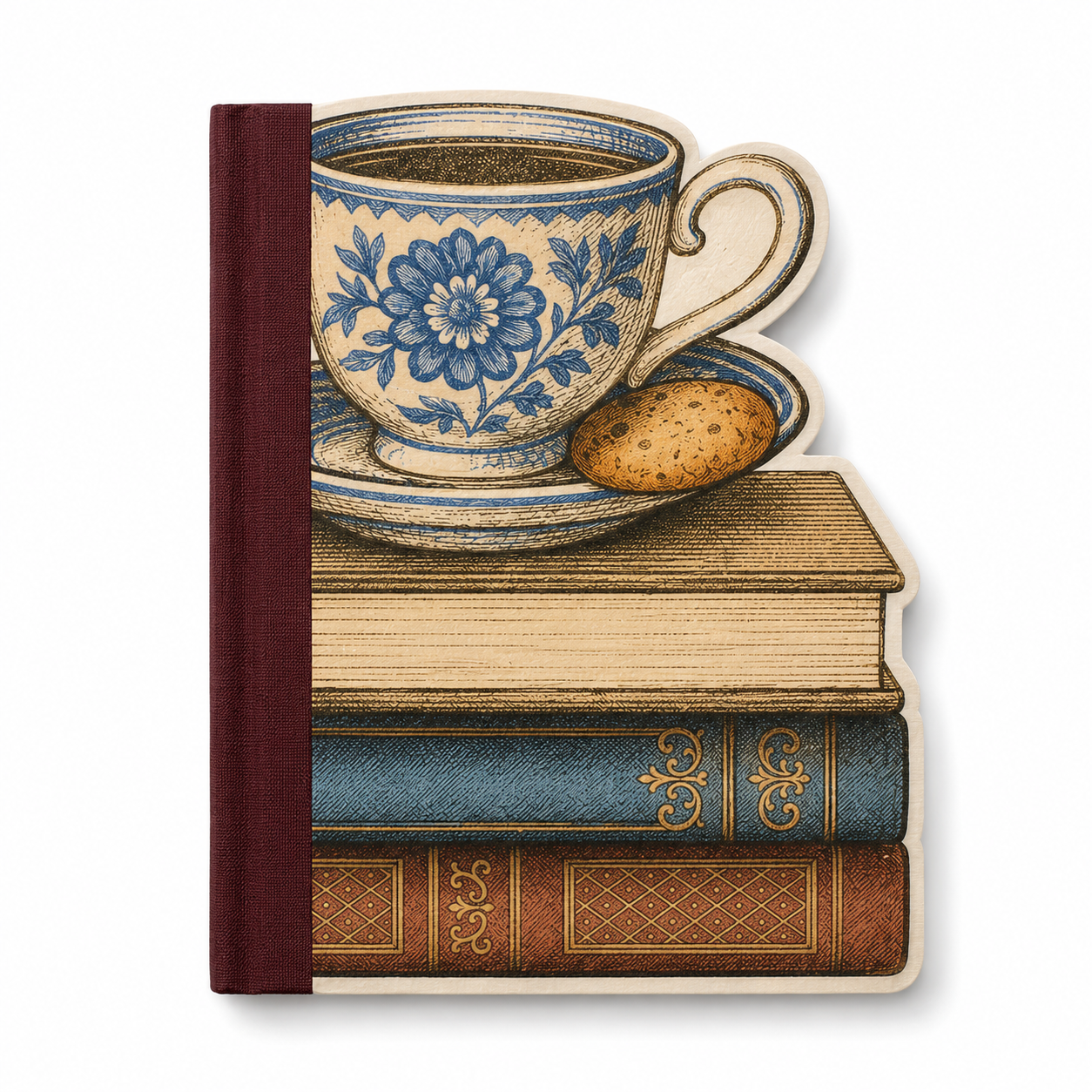 IF Eclectionery Notable Books Cup On Books Notluk 38607