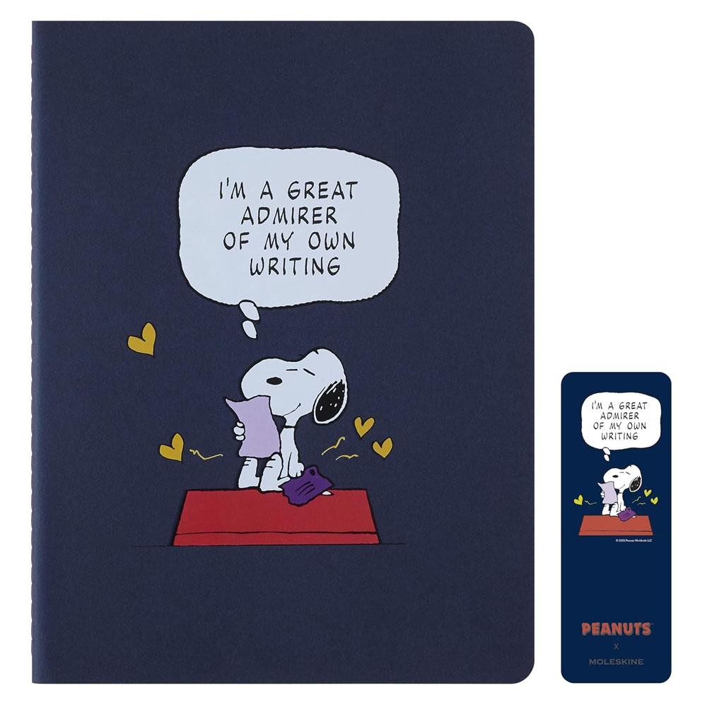 Moleskine 2025 Limited Edition Peanuts Cahier Journals Yumuşak Kapak 19x25 Çizgili Defter 3lü Set