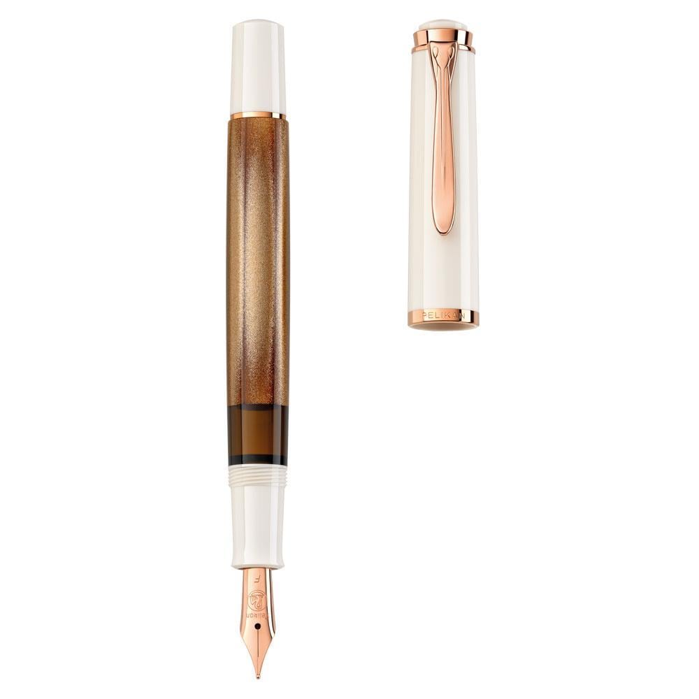 Pelikan Classic M200 Dolma Kalem Copper Rose Gold M Uç