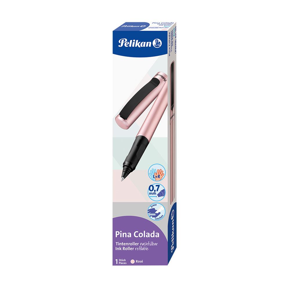 Pelikan Pina Colada Roller Kalem Metalik Pembe