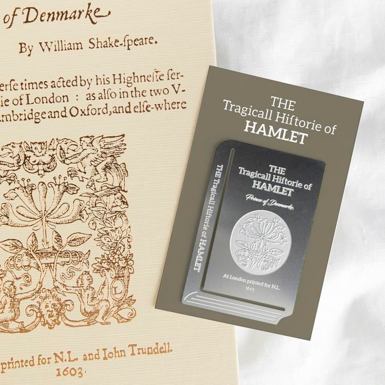 World Classic Series- The Tragicall Hiftorie of Hamlet Metal Kitap Ayracı