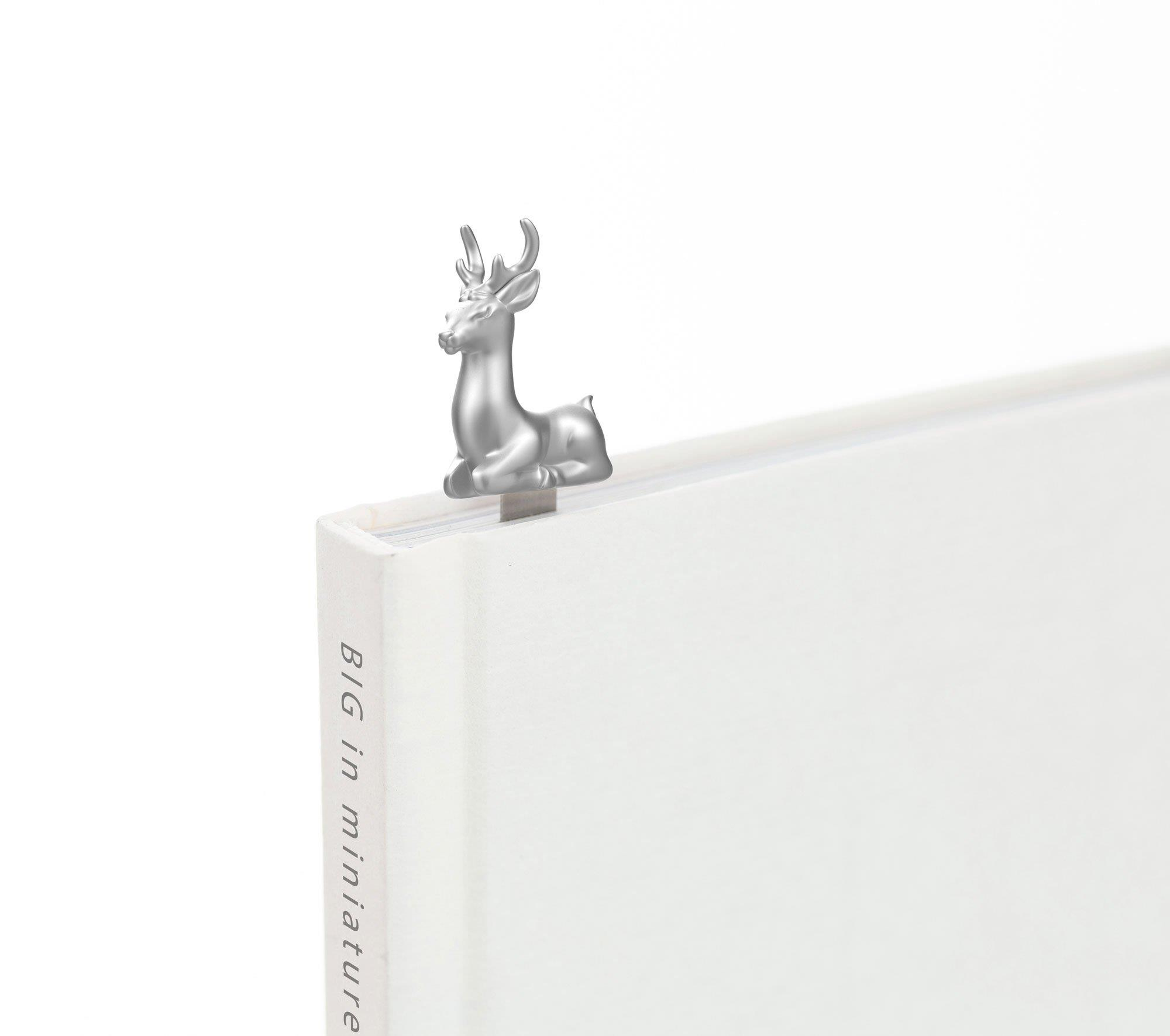 Metalmorphose Geyik Kitap Ayracı Gümüş