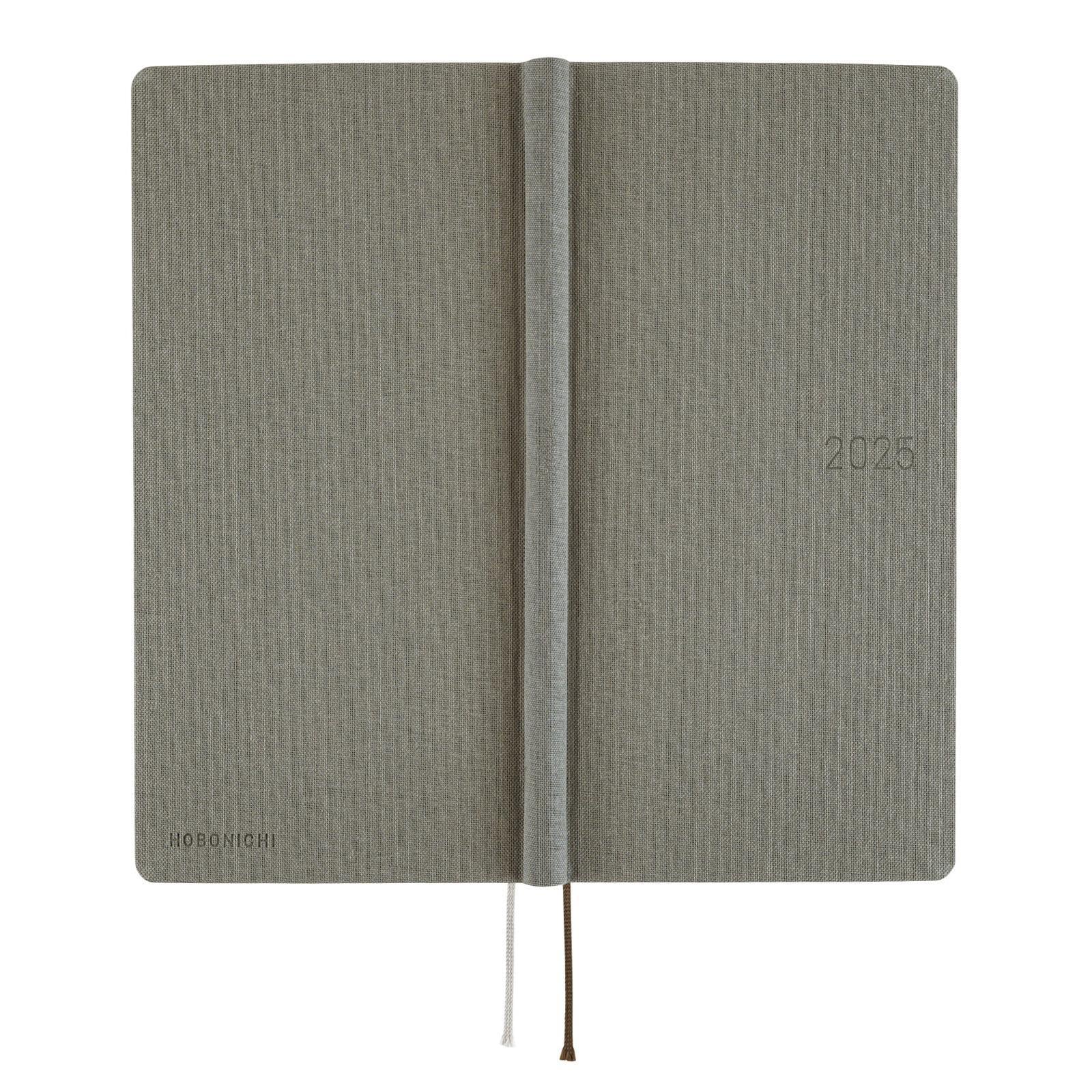 Hobonichi Techo Weeks Mega Japanese Version 2025 Jan. Smoke Gray Ajanda/Planner