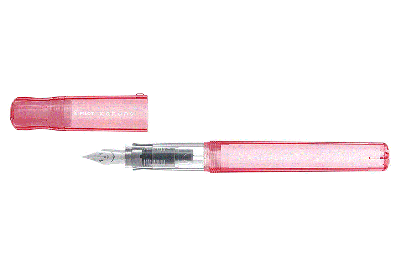 Pilot Kaküno Reçine Gövde Family Series Girl Şeffaf Pembe  F