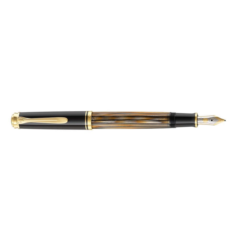 Pelikan Souveran Series M400  Brown Tortoise Shell  EF Uç
