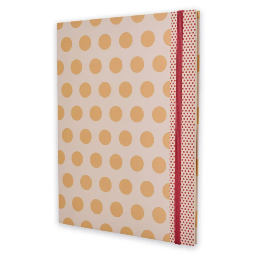 Episode Dotty Orange Polka XL Perfect Bound Defter