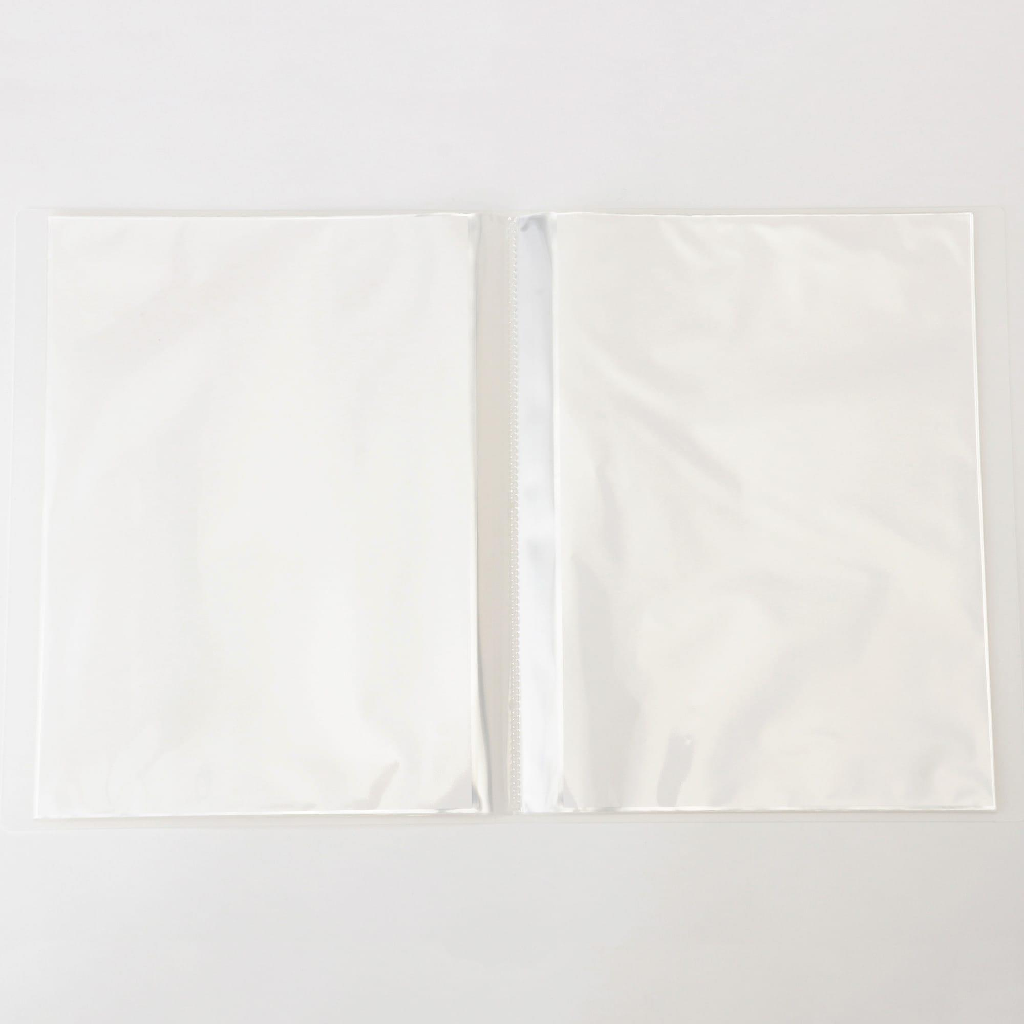 Muji Polypropylene Clear Folder Side Opening A4 Şeffaf Dosya