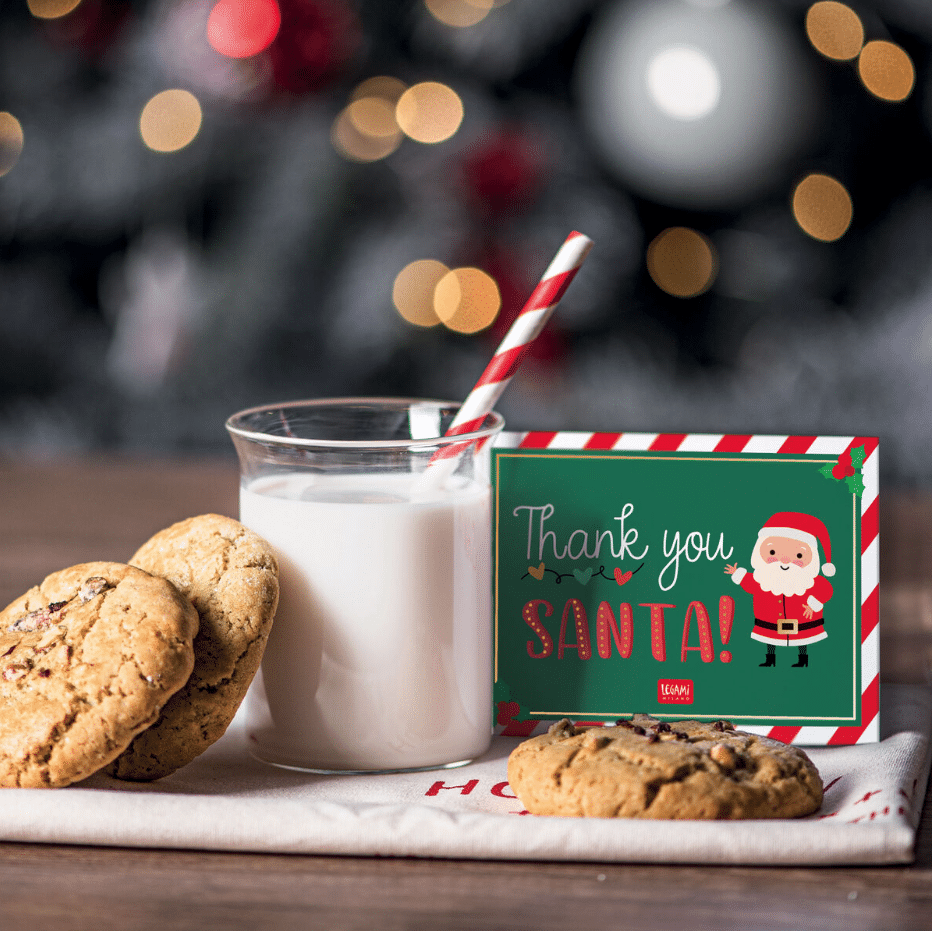 Legami Santa Claus Letter Kit Yeniyıl Mektup Seti 