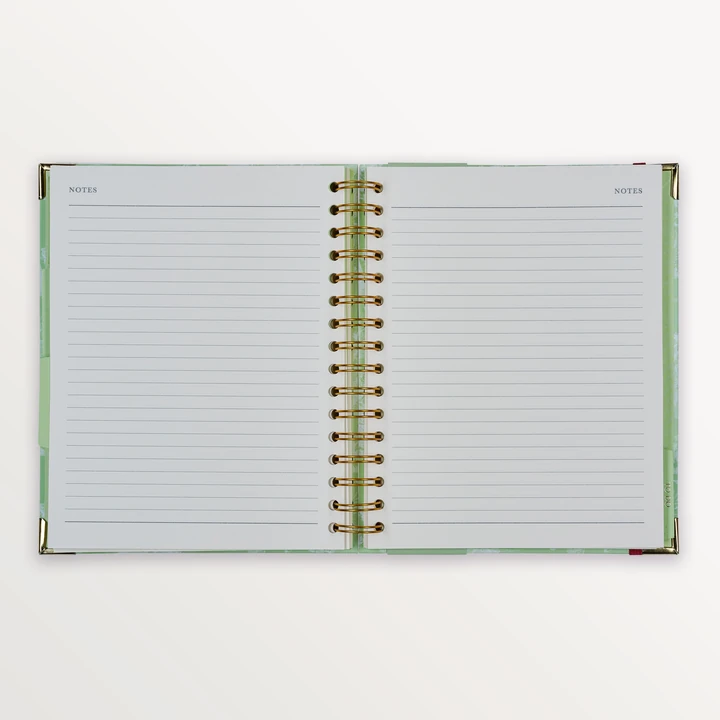 EPISODE TOILE MODERNE VERT POMME B5 NOTEBOOK