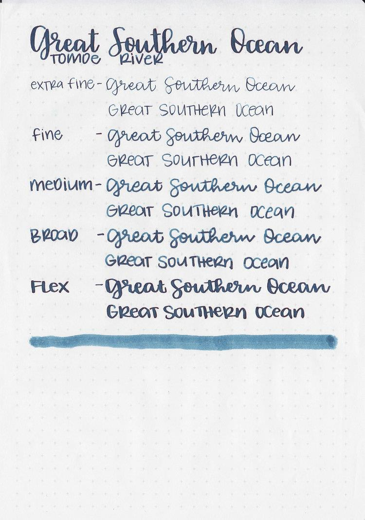 Robert Oster Great Southern Ocean Mürekkep