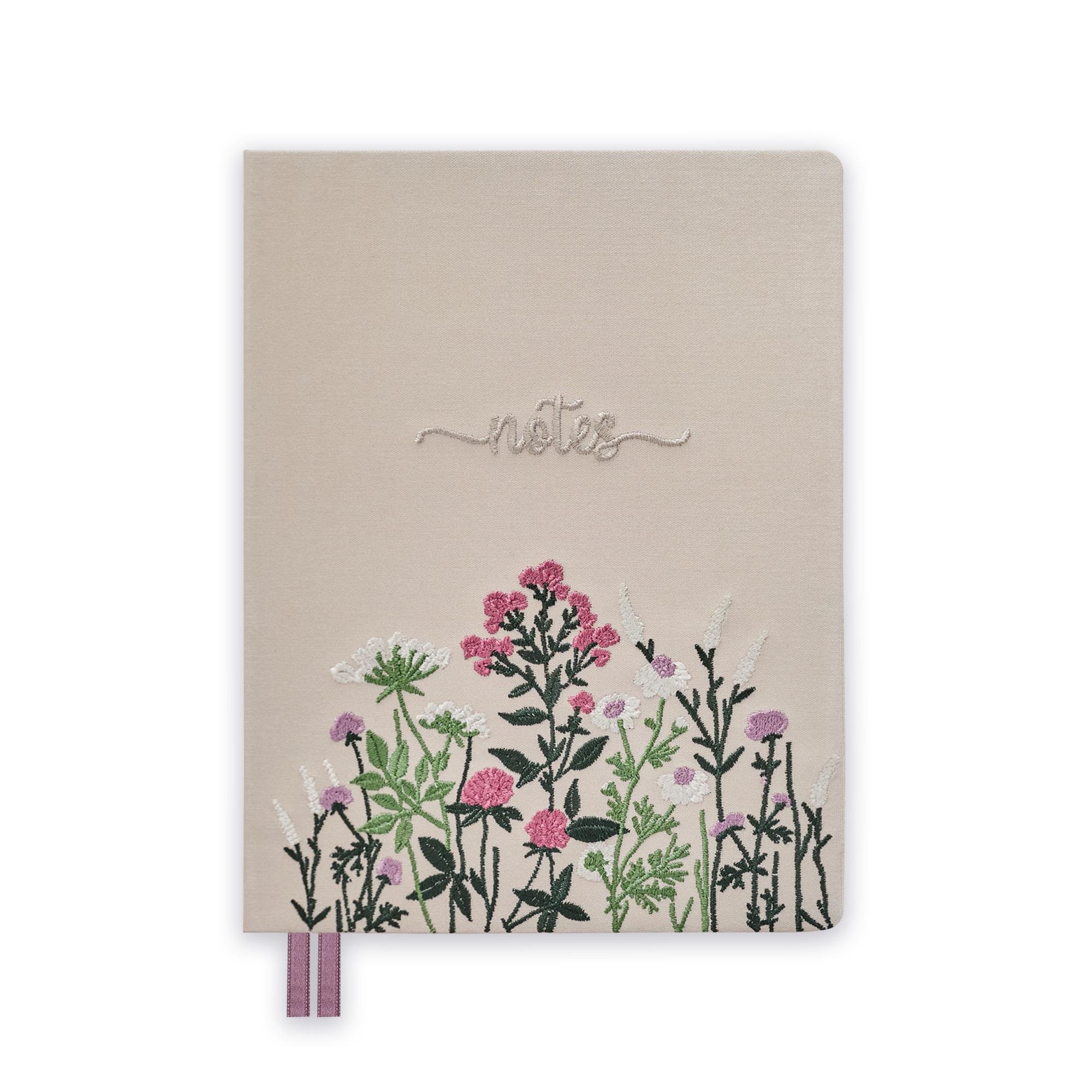 EPISODE CLOVER MEADOW EMBROIDERED XL NOTEBOOK