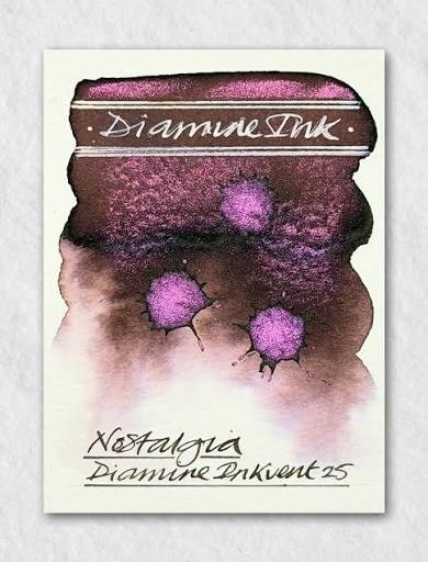 Diamine Inkvent Teal Calender Nostalgia Chameleon Mürekkep