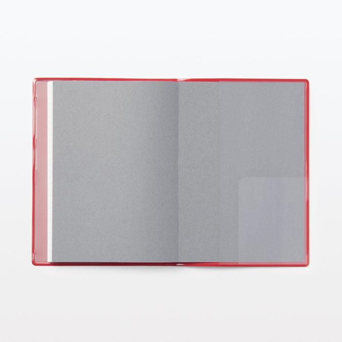 Muji 2024 Monthly/Weekly Planner - Monday Start B6 Ajanda Kırmızı