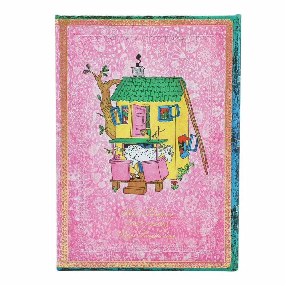 Paperblanks Astrid Lindgren Pippi Longstocking Sert Kapak 13x18 Çizgisiz Defter PB1328-1