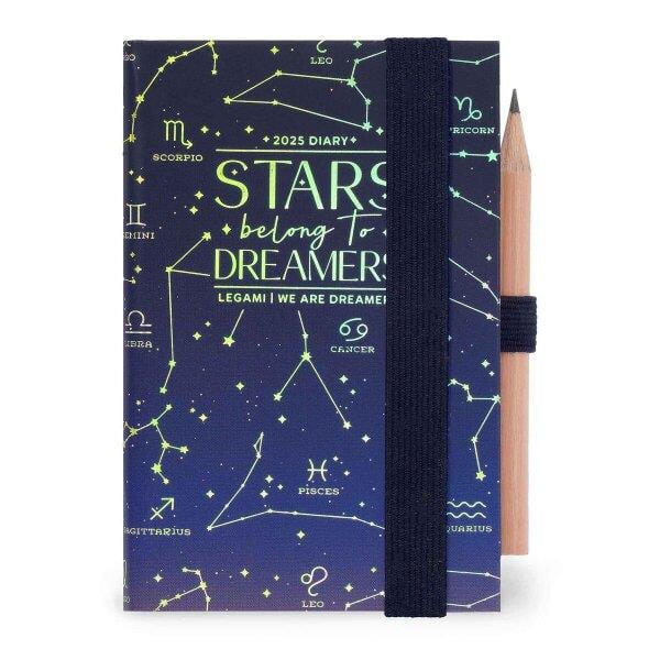 Legami Mini Agenda/Planner 2025 16 Haftalık Ajanda Stars / Celestial