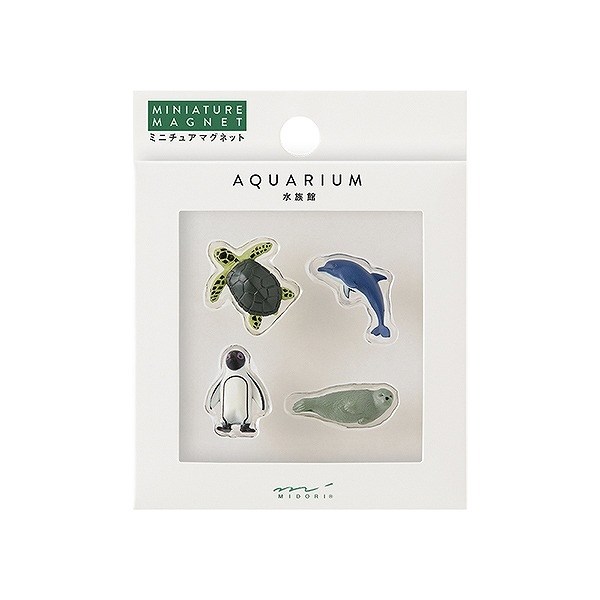 Design Phil Midori　 Mini Magnets Klips 4-Pack Aquarium 43424006
