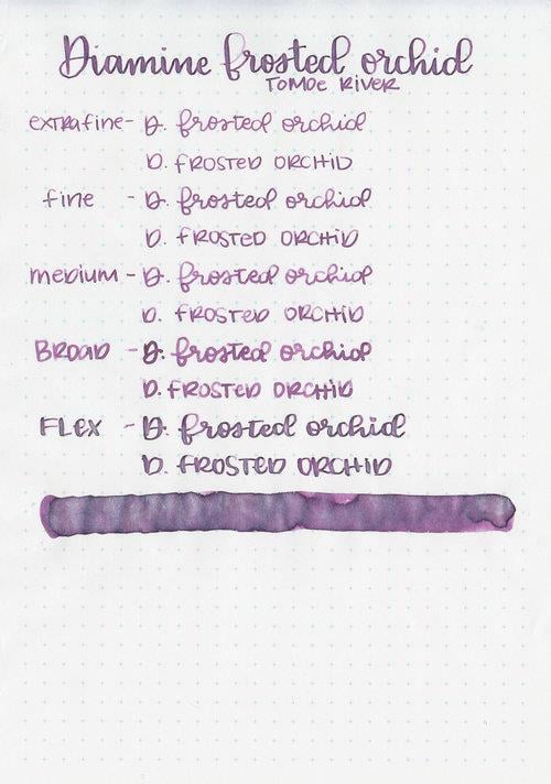 Diamine Diamine Ink Shimmering Mürekkep Frosted Orchid