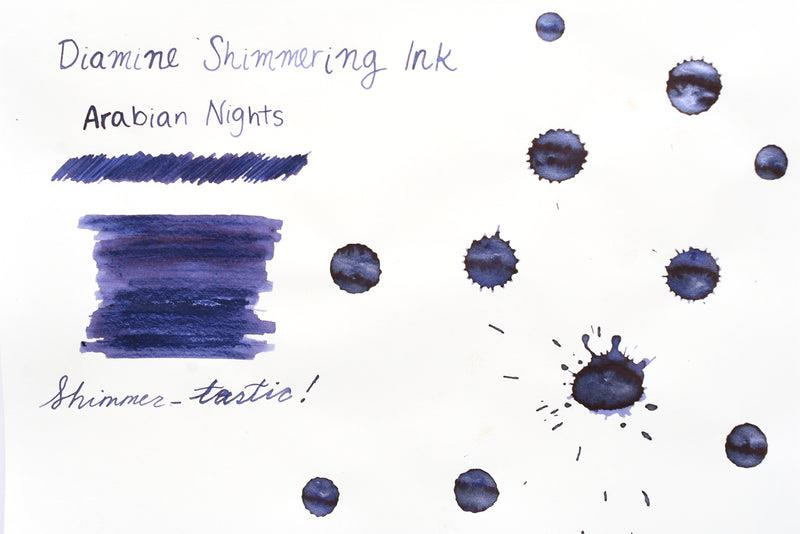 Diamine Ink Shimmering Mürekkep Arabian Nights 2018