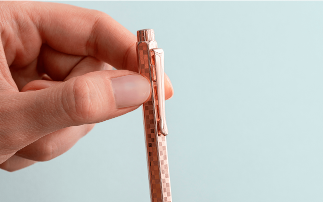 CARAN d'ACHE Ecridor Tükenmez Kalem Damier Rosegold 898-567