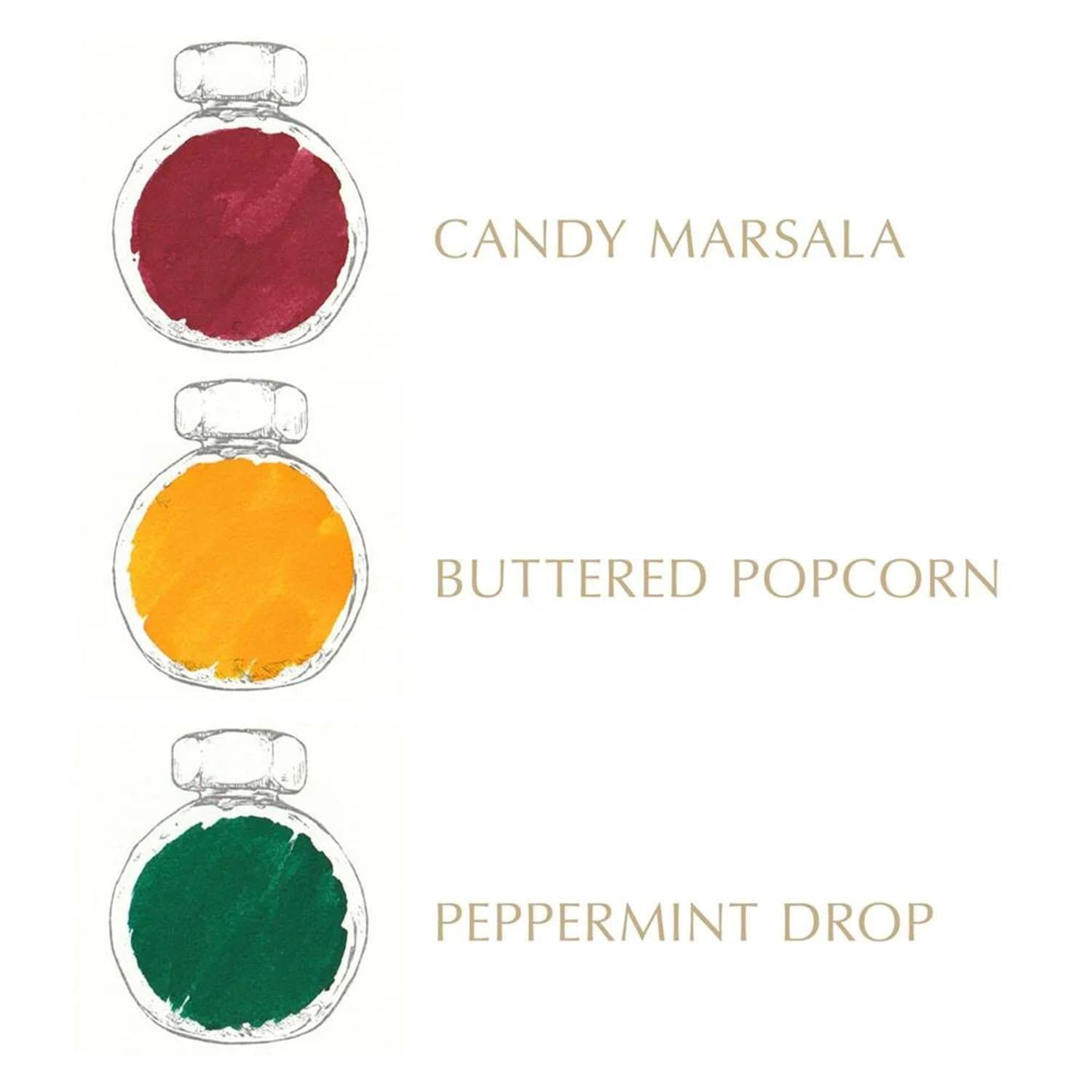 Ferris Wheel Press Mürekkep Dolum Seti Candy Stand