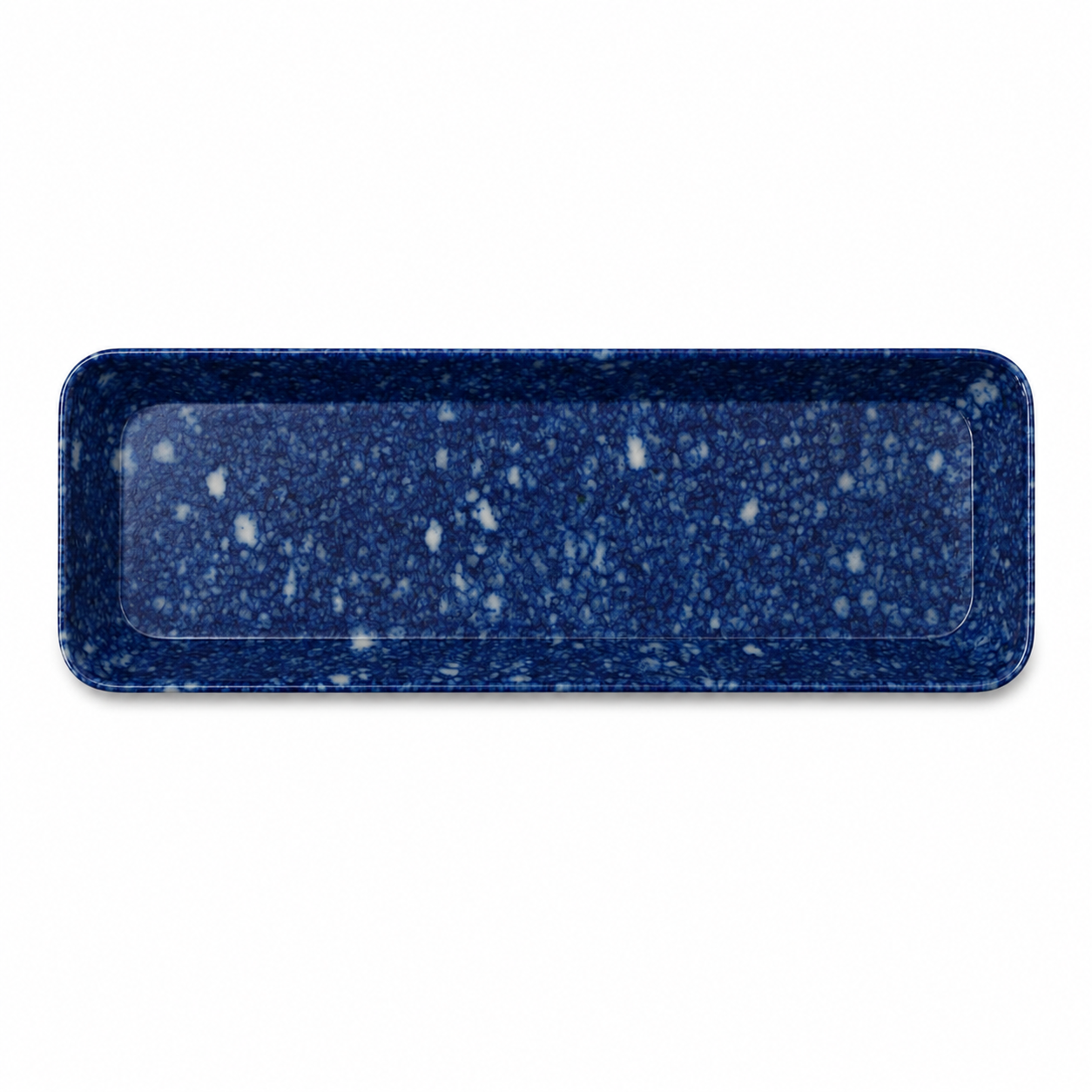 Hightide  Penco Marbled Melamin Kalem Tepsisi Navy