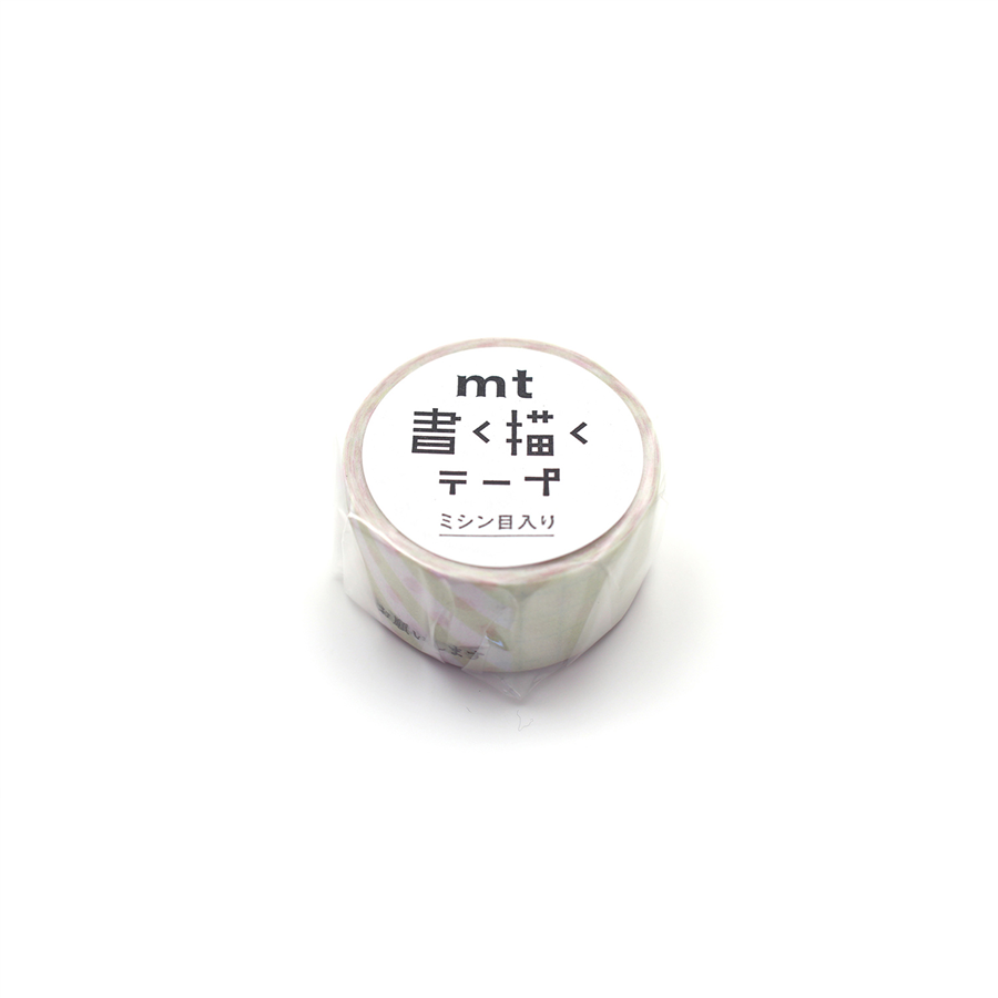 Kamo-i Masking Washi Tape 32mmx5m Write & Draw Tape Perforated Please