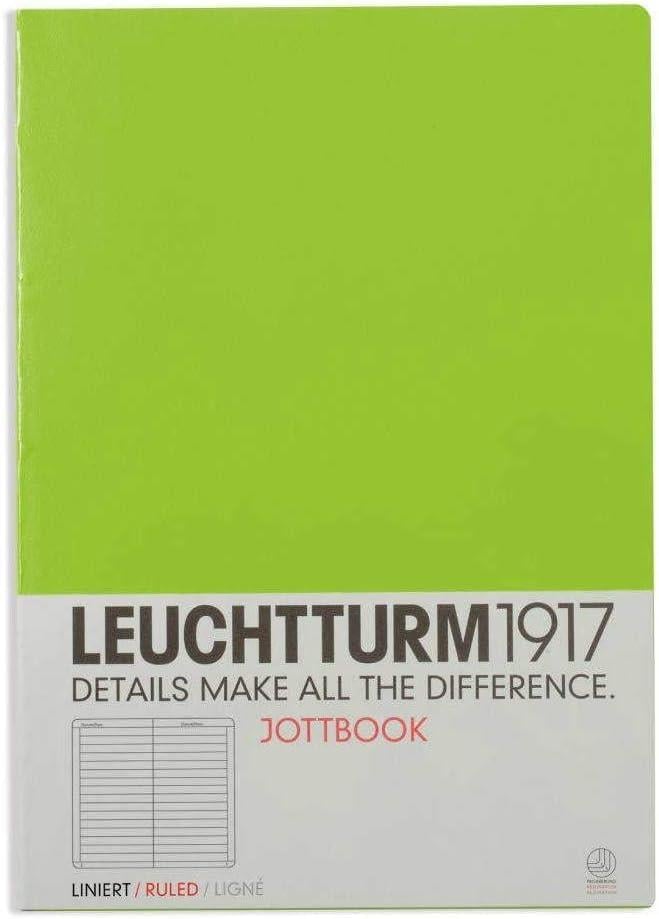 Leuchtturm1917 Jottbook A4 Çizgili Açık Yeşil Kapak 339904
